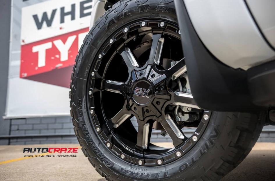 FORD RANGER MAMMOTH XD GLOSS BLACK MILLED